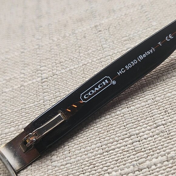 Coach Eyeglasses Frame BETSY HC5030 Glasses Eye Wear Sand 52[]15 135 - Picture 11 of 12